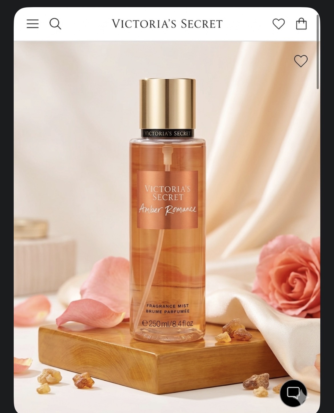 Victoria’s Secret AMBER ROMANCE