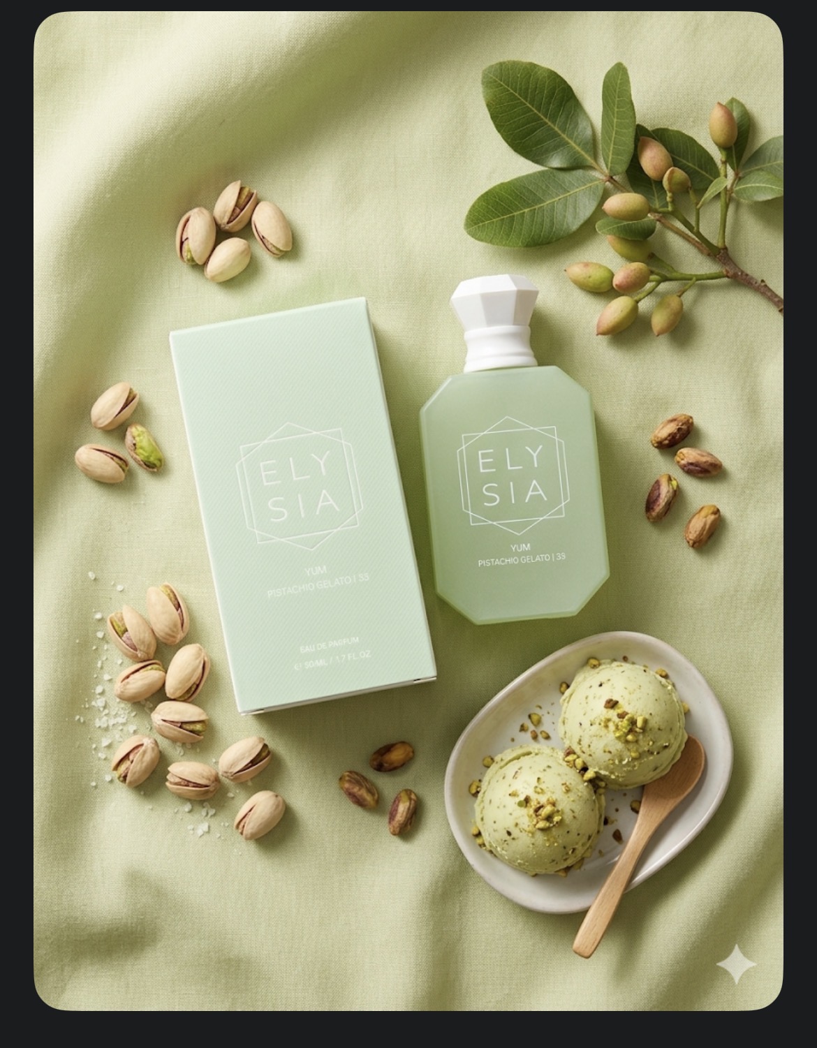 ELYSIA YUM PISTACHIO GELATO